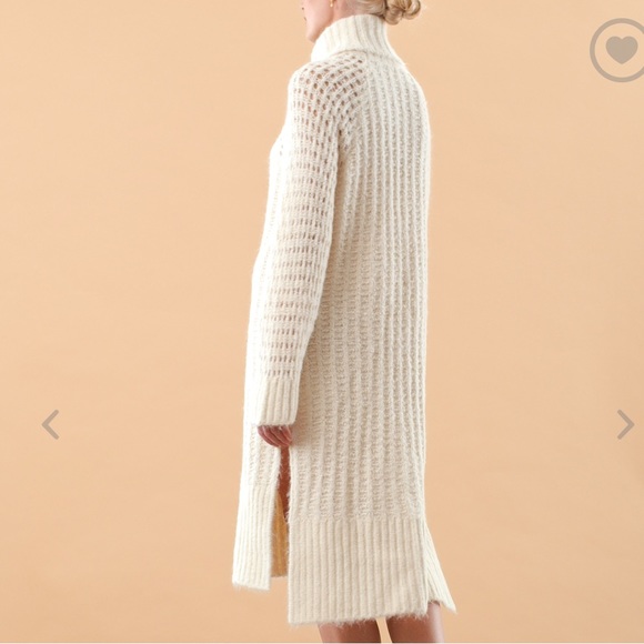 By Timo Soft Knit Turtleneck Dress medium NWT - Picture 2 of 8